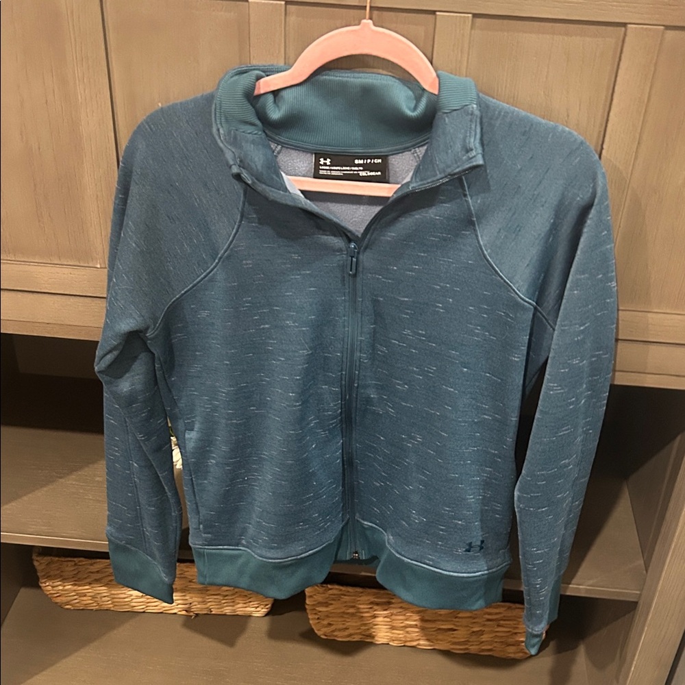 Under Armour Teal Full-Zip Jacket